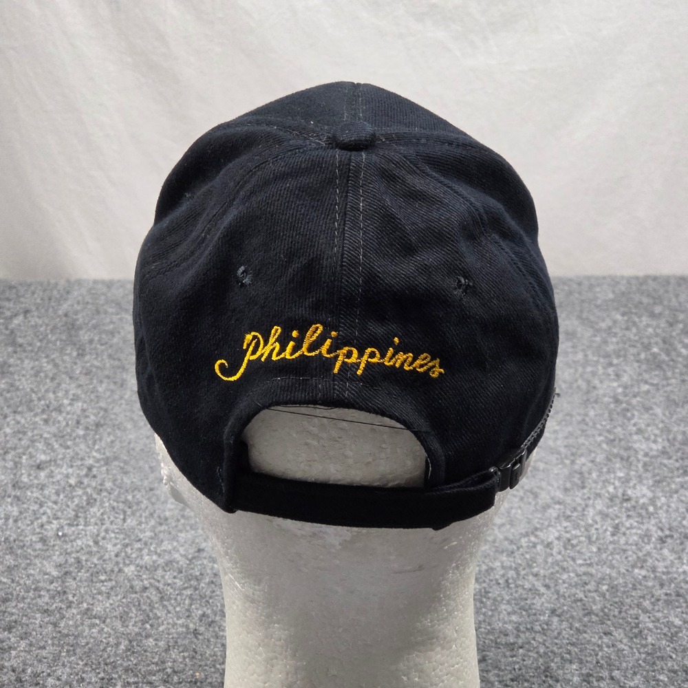 Vintage Hard Rock Cafe Hat Black Olongapo City Philippines Souvenir 90s KAM Y2K - Picture 2 of 7